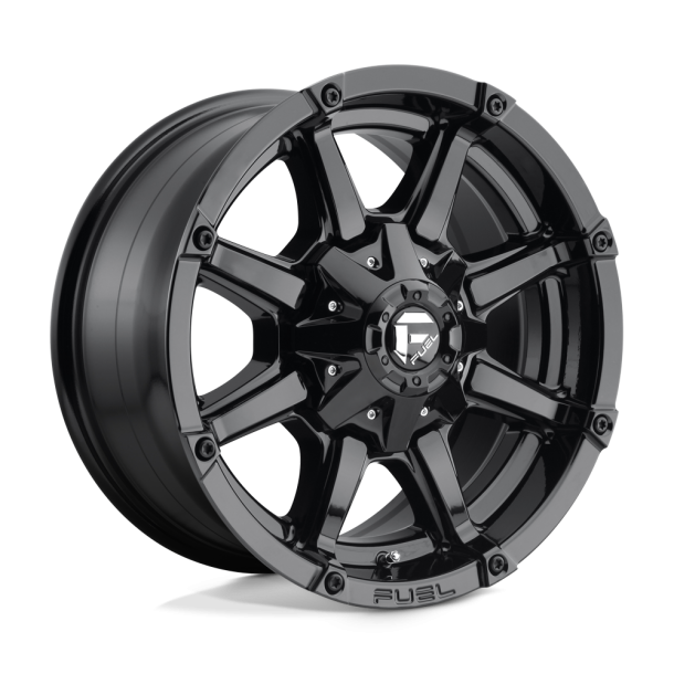 FUEL D575 COUPLER Gloss Black 17X9 5X114.3 (BS 4.53) CB 78.10