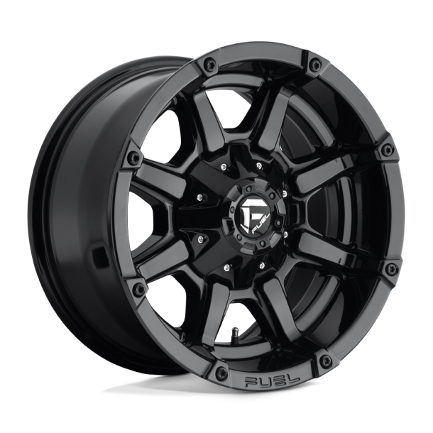 FUEL D575 COUPLER Gloss Black 17X9 6X135 (BS 4.53) CB 106.10