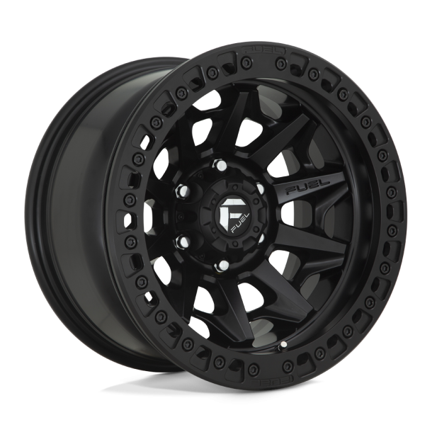 FUEL D114 COVERT BEADLOCK Matte Black 17X9 5X127 (BS 3.50) CB 71.50