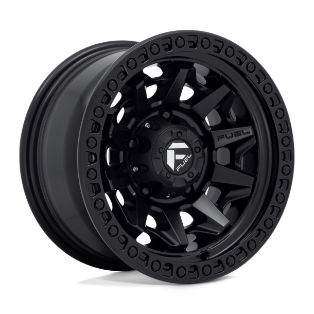 FUEL D694 COVERT Matte Black 15X8 5X139.7 (BS 4.03) CB 108.00