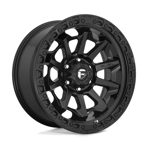 FUEL D694 COVERT Matte Black 15X8 5X114.3 (BS 3.75) CB 72.56