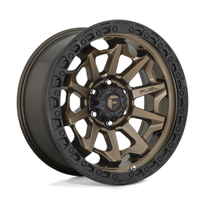 FUEL D696 COVERT Matte Bronze Black Bead Ring 18X9 6X135 (BS 5.79) CB 87.10