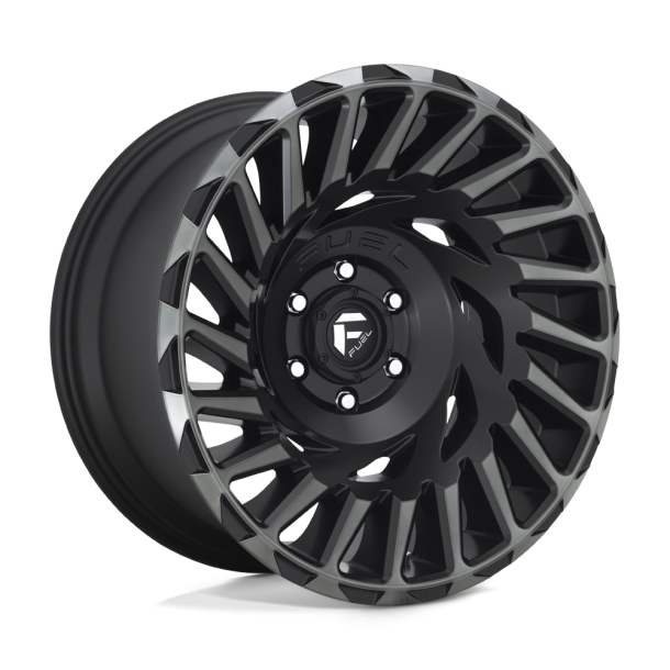 FUEL D683 CYCLONE Matte Machined Double Dark Tint 20X10 6X135 (BS 4.79) CB 87.10