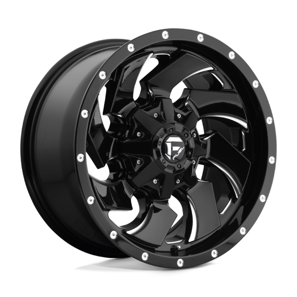 FUEL D574 CLEAVER Gloss Black Milled 17X9 5X114.3 (BS 4.53) CB 78.10