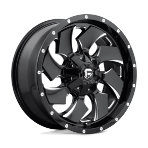 FUEL D574 CLEAVER Gloss Black Milled 20X9 6X139.7 (BS 5.79) CB 106.10