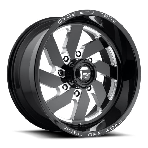 FUEL D582 TURBO Gloss Black Milled 18X9 8X170 (BS 5.04) CB 125.10