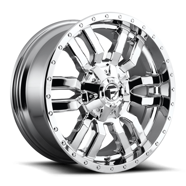 FUEL D631 SLEDGE Chrome Plated 20X10 5X139.7 (BS 4.79) CB 110.10