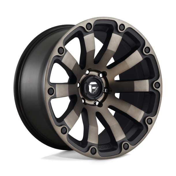 FUEL D636 DIESEL Matte Black Double Dark Tint 20X9 6X135 (BS 5.04) CB 87.10