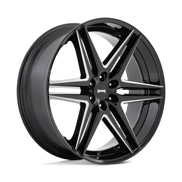 DUB S267 DIRTY DOG Glossy Black Milled 26X10 6X139.7 (BS 6.48) CB 106.10