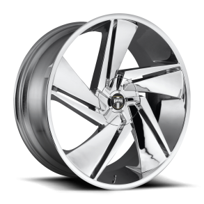 DUB S246 FADE Chrome Plated 22X9.5 6X135 (BS 6.43) CB 87.10