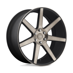 DUB S127 FUTURE Matte Black Double Dark Tint 22X9.5 6X139.7 (BS 6.00) CB 106.10