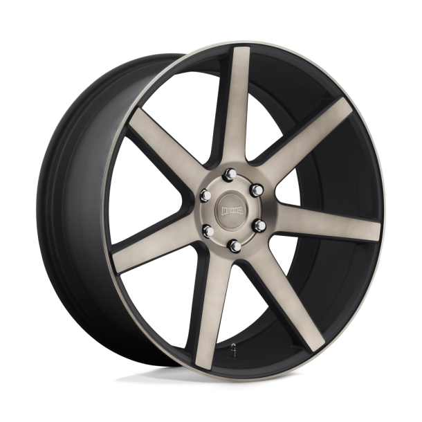 DUB S127 FUTURE Matte Black Double Dark Tint 22X9.5 6X139.7 (BS 6.00) CB 106.10