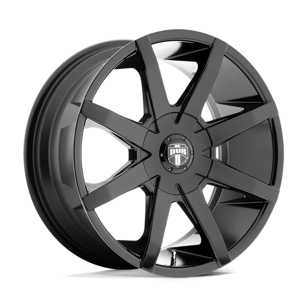 DUB S110 PUSH Gloss Black 22X9.5 5X120.65 (BS 5.84) CB 72.56