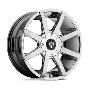 DUB S111 PUSH Chrome Plated 24X9.5 6X139.7 (BS 6.23) CB 87.10