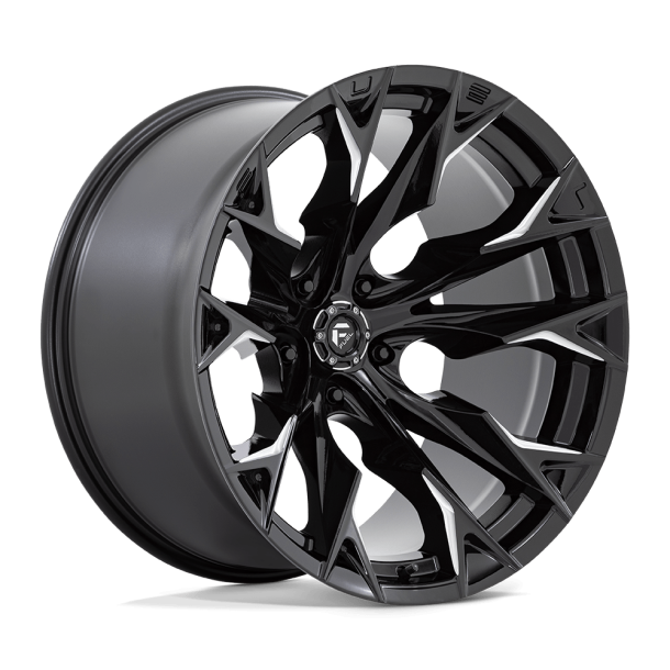 FUEL D803 FLAME Gloss Black Milled 22X12 5X127 (BS 4.77) CB 71.50