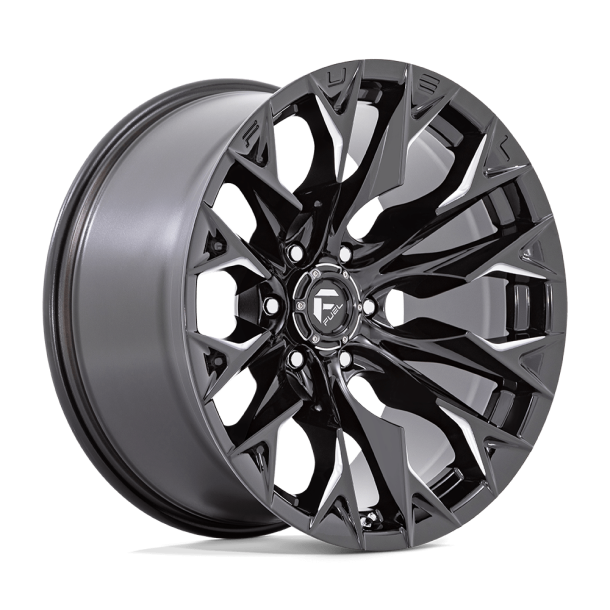 FUEL D803 FLAME Gloss Black Milled 20X10 6X135 (BS 4.79) CB 87.10