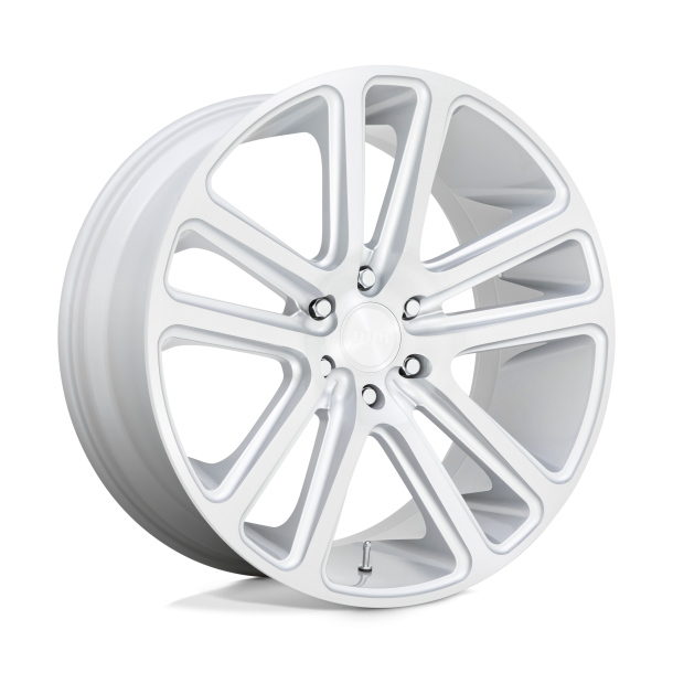 DUB S257 FLEX Gloss Silver Brushed Face 22X9.5 5X115 (BS 5.25) CB 71.50