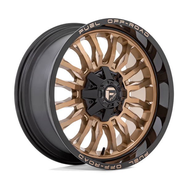 FUEL D797 ARC Platinum Bronze w/ Black Lip 20X10 5X127 (BS 4.79) CB 87.10