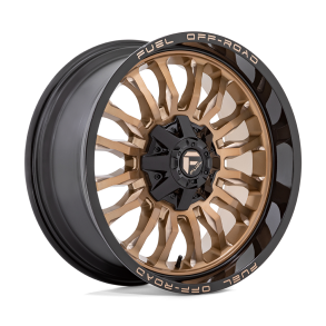 FUEL D797 ARC Platinum Bronze w/ Black Lip 22X10 8X165.1 (BS 4.79) CB 125.10