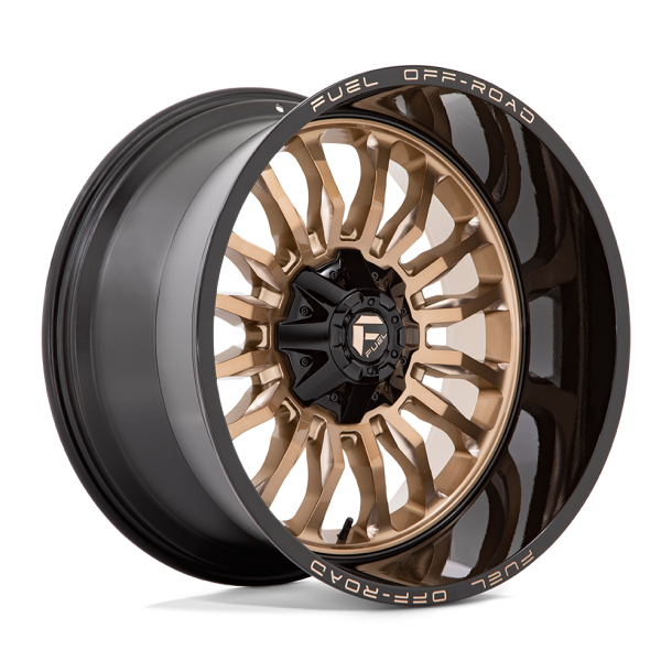 FUEL D797 ARC Platinum Bronze w/ Black Lip 22X12 5X114.3 (BS 4.77) CB 78.10