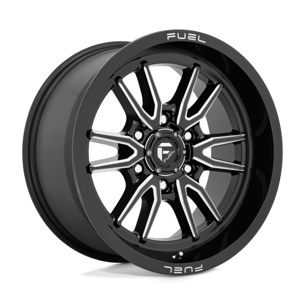 FUEL D761 CLASH Gloss Black Milled 18X9 6X135 (BS 5.04) CB 87.10