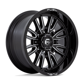 FUEL D761 CLASH Gloss Black Milled 20X10 8X170 (BS 4.79) CB 125.10