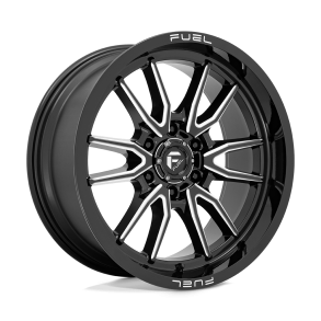 FUEL D761 CLASH Gloss Black Milled 20X9 6X139.7 (BS 5.04) CB 106.10