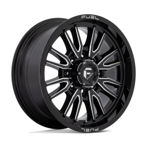 FUEL D761 CLASH Gloss Black Milled 20X9 8X165.1 (BS 5.79) CB 125.10