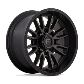 FUEL D762 CLASH Matte Black Double Dark Tint 20X10 8X180 (BS 4.79) CB 124.20