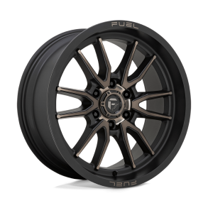 FUEL D762 CLASH Matte Black Double Dark Tint 20X9 6X139.7 (BS 5.04) CB 106.10