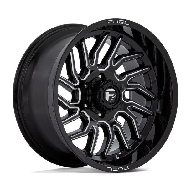 FUEL D807 HURRICANE Gloss Black Milled 20X10 6X135 (BS 4.79) CB 87.10