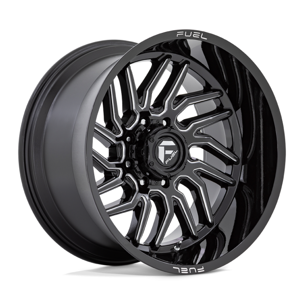 FUEL D807 HURRICANE Gloss Black Milled 20X10 5X127 (BS 4.79) CB 71.50