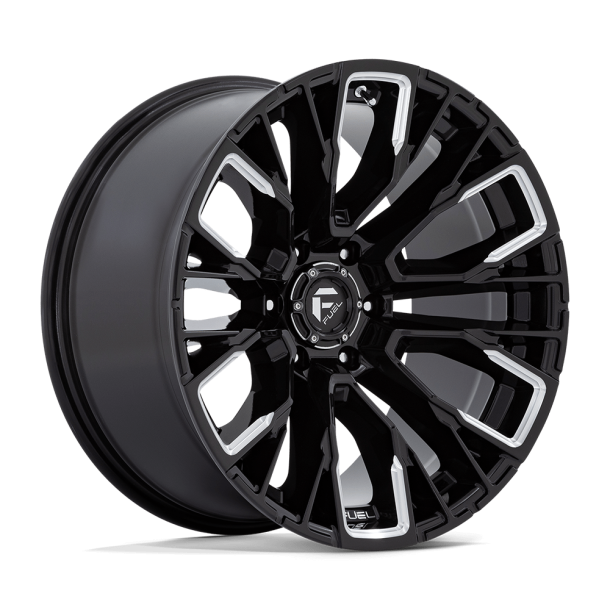 FUEL D849 REBAR Gloss Black Milled 20X10 6X135 (BS 4.79) CB 87.10