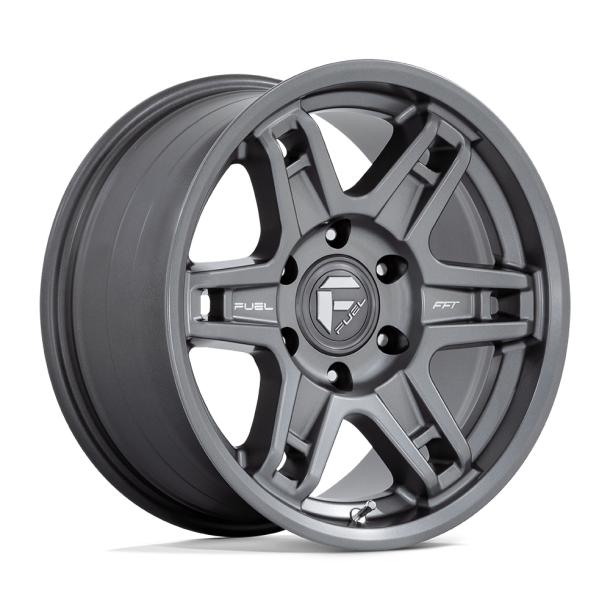 FUEL D838 SLAYER Matte Gunmetal 17X8.5 5X127 (BS 4.16) CB 71.50