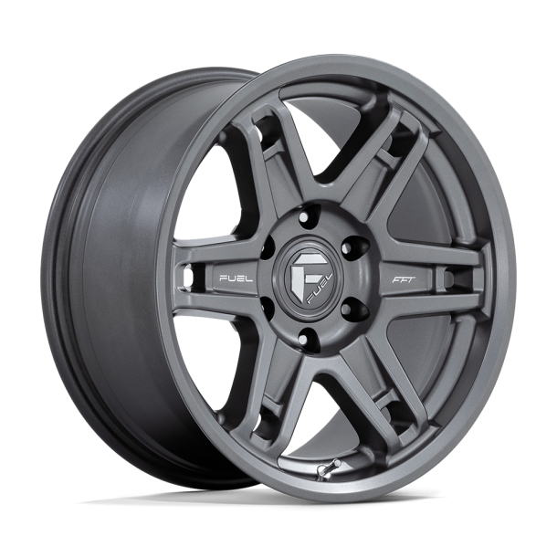 FUEL D838 SLAYER Matte Gunmetal 18X8.5 6X135 (BS 4.79) CB 87.10