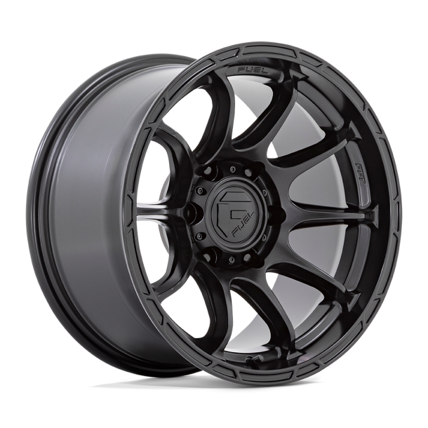 FUEL D791 VARIANT Matte Black 17X9 5X127 (BS 4.53) CB 71.50