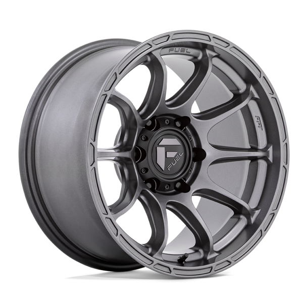 FUEL D793 VARIANT Matte Gunmetal 17X9 5X127 (BS 4.53) CB 71.50