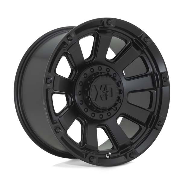 KMC XD XD852 GAUNTLET Satin Black 20X10 6X135 (BS 4.79) CB 106.10