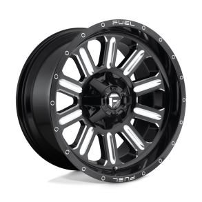 FUEL D620 HARDLINE Gloss Black Milled 20X10 8X170 (BS 4.79) CB 125.10