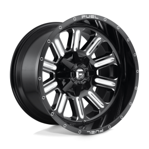 FUEL D620 HARDLINE Gloss Black Milled 18X9 8X170 (BS 5.04) CB 125.10