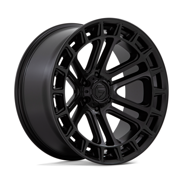 FUEL D718 HEATER Matte Black 22X10 6X135 (BS 4.99) CB 87.10