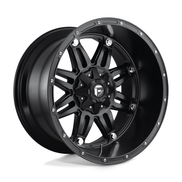 FUEL D531 HOSTAGE Matte Black 22X12 8X165.1 (BS 4.77) CB 125.10