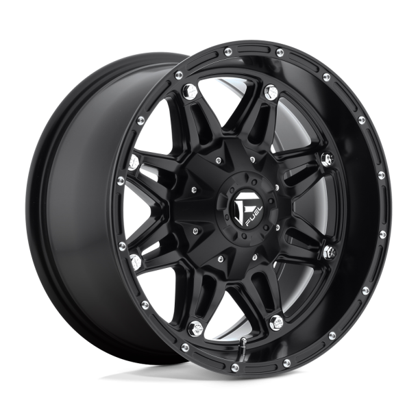 FUEL D531 HOSTAGE Matte Black 17X9 6X114.3/6X139.7 (BS 4.53) CB 78.10