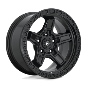 FUEL D697 KICKER Matte Black 17X9 5X127 (BS 4.53) CB 71.50