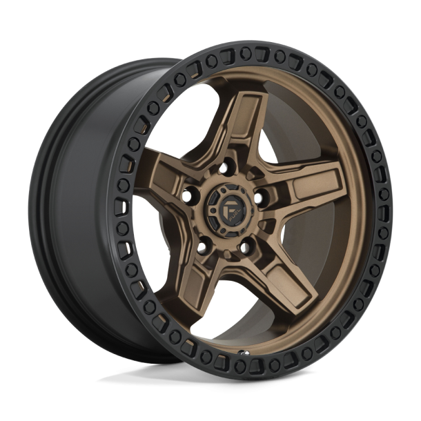 FUEL D699 KICKER Matte Bronze Black Bead Ring 17X9 5X127 (BS 4.53) CB 71.50