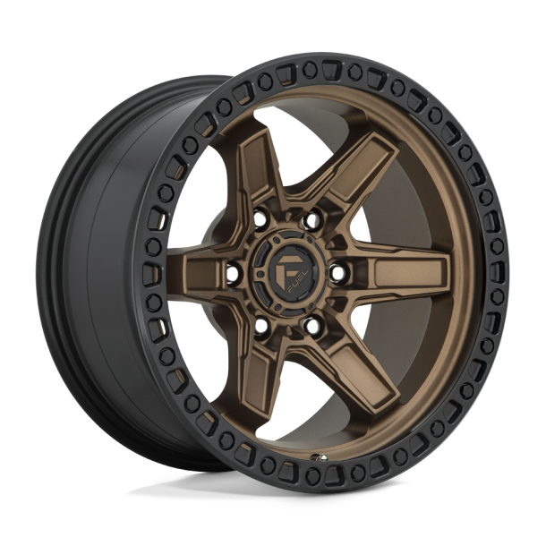 FUEL D699 KICKER Matte Bronze Black Bead Ring 17X9 5X127 (BS 5.04) CB 71.50