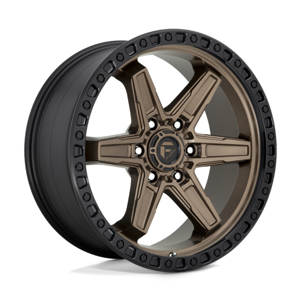 FUEL D699 KICKER Matte Bronze Black Bead Ring 20X9 6X135 (BS 5.79) CB 87.10