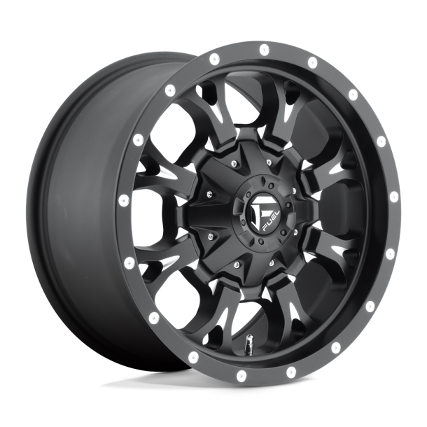 FUEL D517 KRANK Matte Black Milled 17X9 6X135 (BS 5.79) CB 106.10