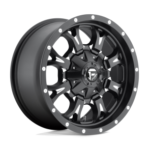 FUEL D517 KRANK Matte Black Milled 20X12 5X114.3 (BS 4.77) CB 78.10