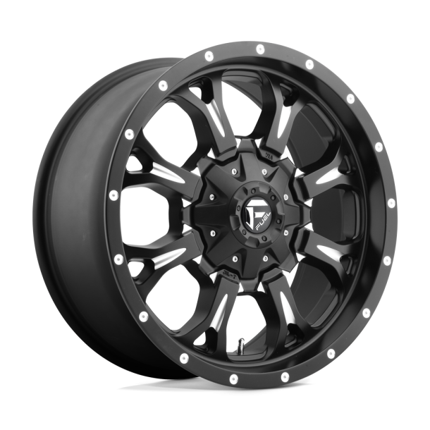 FUEL D517 KRANK Matte Black Milled 20X9 6X135 (BS 5.79) CB 106.10